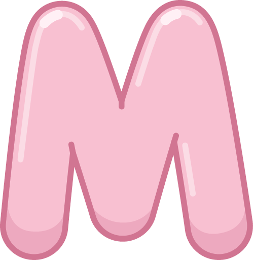 Illustrated capital M