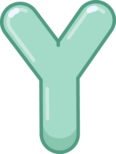 Illustrated capital Y
