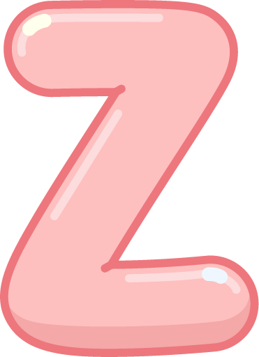 Illustrated capital Z